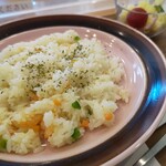 カフェ キッチン リボン - エビピラフ