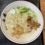 徳島ラーメン奥屋 - 塩とんこつラーメン 並 650円