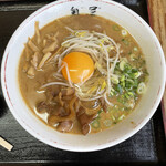 Okuya - 徳島ラーメン 並 650円 生玉子60円