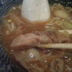 自家製麺つけ麺 紅葉 - チャーシュー