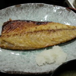 定食や - サバ西京です（２０１３年３月）。