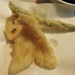 Tempura Fusou - 鱚、隠元、蓮根