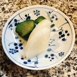 串づ串 - 香の物(こちらはワサビ無しです)