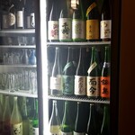 Kokori - イイ感じの日本酒が並んでます。
