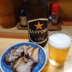 Aji No Muroichi - 瓶ビールで乾杯