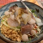 もんじゃ お好み焼き サカフネオヤジ - 酒槽オヤジもんじゃ（海鮮）