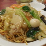 鳳琴樓 - 五目かたやきそば