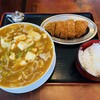恵比須屋食堂 - 料理写真:とんかつマーボーチャンポン