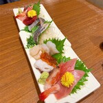 寿司 魚がし日本一 - 刺身盛り合わせ