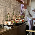 銀座 しのはら - 八寸準備完成間近