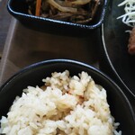 Ogurichaya - 炊き込み御飯、蕨