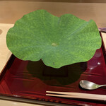 銀座 しのはら - スッポンのスープが。何が隠れているのかしら。