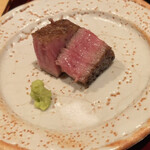 銀座 しのはら - 牛肉の炭火焼き