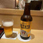 銀座 しのはら - 八海山ビール　ピルスナー