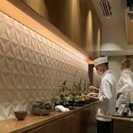 銀座 しのはら - 八寸準備進行中