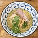 きくや - 限定　鶏清湯の潮SOBA