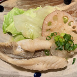 旬菜処 びいどろ - 旬菜処びいどろ(クチナジのにんにくバター焼き)