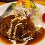 御食事処 濱松屋 - 名物･肉汁ハンバーグ 150g（780円）