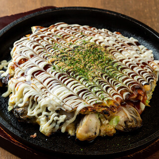 Recommended! "Oyster Tendon and Green Onion Yaki"