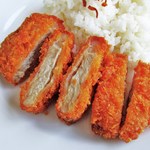 オーキッド倶楽部 - セットの三元豚ロースカツ