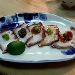 栄寿司 - 2013.4月　江戸前真蛸の刺身