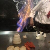 ステーキハウス ケルン アネックス - 炎の勢い余って逃げるの図ww