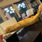 串揚げ09 - 串揚げ（ししゃも）　165円