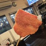 串揚げ09 - 串揚げ（紅しょうが）　110円