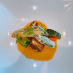 アルブル ヴェール - 鮮魚のポワレ　ラタティーユ添え