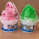 米乃家 - ❀いちご(290えん
)✿【トッピング】ミルク(50えん)【税込価格】

❀メロン(290えん)

ひんやり٩(๑❛ᴗ❛๑)۶♥