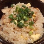 宮庵 - 上田さんが作った炒飯風おこわ