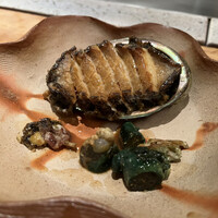 鉄板焼 かいか - あわび