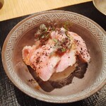 ナミダ - 食事：鴨ご飯