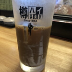 寿司孝 - 食後のコーヒー。アイスを選択。