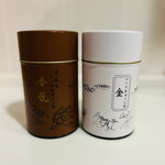柳桜園茶舗 - ◎かりがねほうじ茶は鳥獣戯画の缶もキュートで、鳥獣戯画ファンにはたまらないデザイン❗️