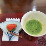 茶房 欅 - お薄　上生菓子付き