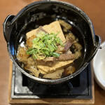 肉豆冨とレモンサワー 大衆食堂 安べゑ - 名物肉豆腐 黒