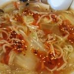 いせのじょう - 辛口白菜ラーメンに自家製ラー油