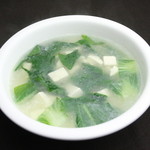 野菜と豆腐のスープ