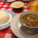 グリーンパッタイ - (ランチ) グリーンカレー790円