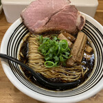 極麺 青二犀 - 裏メニューの黒二犀850円