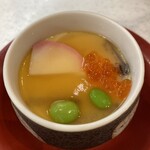 かっぱ寿司 - 冷たい茶碗蒸し（220円）