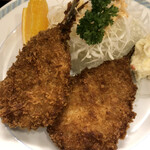 お食事処 さくら - アジフライ