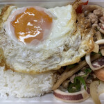 さいとう食堂 - 【ガパオパッソム】魚介のガパオ。