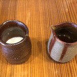 La Pirata ラ・ピラータ - ちゃんとしたミルク     備前焼？ の入れ物