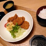 蛯天 - ヒレカツ定食①