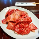 焼肉おくう - ５食限定『黒毛和牛切り落としランチ』