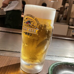 福太郎 - 生ビール　