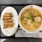 松軒中華食堂 - ・味玉醤油ラーメン 大盛 餃子セット 1,140円/税込