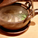 玄水 - 鱧と松茸の土瓶蒸し